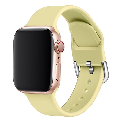 1 pcs Smart Watch Band for Apple iWatch Series 8 7 6 5 4 3 2 1 SE Apple Watch Series7/6/5/4/3/2/1 / SE 38/40/41mm Apple Watch Series7/6/5/4/3/2/1 / SE 42/44/45mm Silicone Smartwatch Strap Soft
1 pcs Smart Watch Band for Apple iWatch Series 8 7 6 5 4 3 2 1 SE Apple Watch Series7/6/5/4/3/2/1 / SE 38/40/41mm Apple Watch Series7/6/5/4/3/2/1 / SE 42/44/45mm Silicone Smartwatch Strap Soft