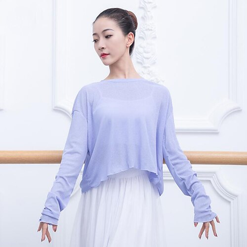 Activewear Top Solid Women's Training Performance Long Sleeve High Linen
Activewear Top Solid Women's Training Performance Long Sleeve High Linen