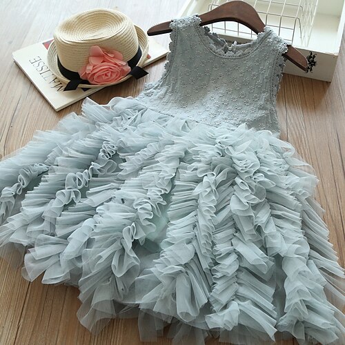 Kids Little Girls' Dress 2-8 Years Floral Solid Colored Daily Lace up Sleeveless Elegant Cute Dresses Spring Summer
Kids Little Girls' Dress 2-8 Years Floral Solid Colored Daily Lace up Sleeveless Elegant Cute Dresses Spring Summer