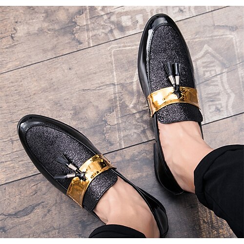 Men's Shoes Tassel Loafers Penny Loafers Chic & Modern PU Spring, Fall, Winter, Summer
Men's Shoes Tassel Loafers Penny Loafers Chic & Modern PU Spring, Fall, Winter, Summer