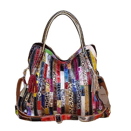 Women's Retro Handbags Top Handle Bag Leather Cowhide Vintage Daily Screen Color
Women's Retro Handbags Top Handle Bag Leather Cowhide Vintage Daily Screen Color