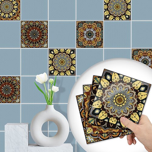 10 PCS Creative Kitchen Oil-proof Sticker Pvc Wall Sticker Self-adhesive Bathroom Waterproof Wall Floor Tile Sticker Prague Brown
10 PCS Creative Kitchen Oil-proof Sticker Pvc Wall Sticker Self-adhesive Bathroom Waterproof Wall Floor Tile Sticker Prague Brown