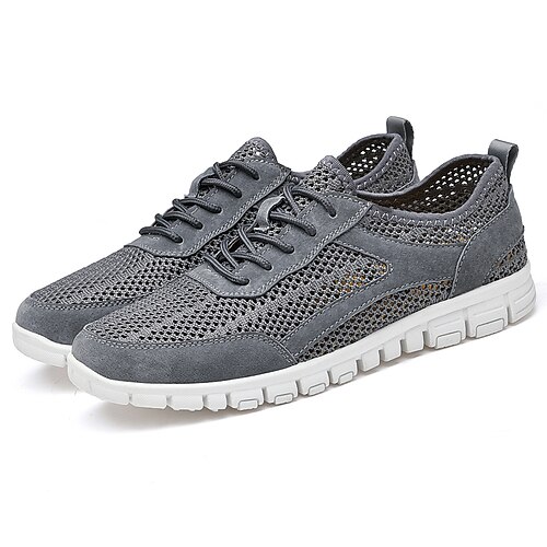 Men's Sandals Oxfords Casual Classic British Daily Outdoor Mesh Booties / Ankle Boots Gray Beige Spring Summer
Men's Sandals Oxfords Casual Classic British Daily Outdoor Mesh Booties / Ankle Boots Gray Beige Spring Summer