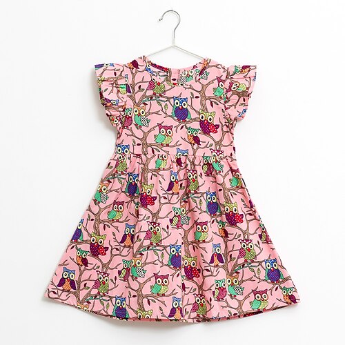 Kids Girls' Dress Cartoon Midi Dress Print Cotton Short Sleeve Basic Dress Fall As Picture
Kids Girls' Dress Cartoon Midi Dress Print Cotton Short Sleeve Basic Dress Fall As Picture