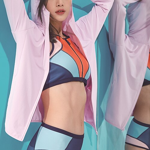 Women's Hoodie Jacket Skin Coat Outdoor Long Sleeve UV Protection Lightweight Breathable Sweat-Wicking Jacket Spring Summer Fishing Camping Hiking Cycling / Bike Purple Blue Pink / Stretchy
Women's Hoodie Jacket Skin Coat Outdoor Long Sleeve UV Protection Lightweight Breathable Sweat-Wicking Jacket Spring Summer Fishing Camping Hiking Cycling / Bike Purple Blue Pink / Stretchy