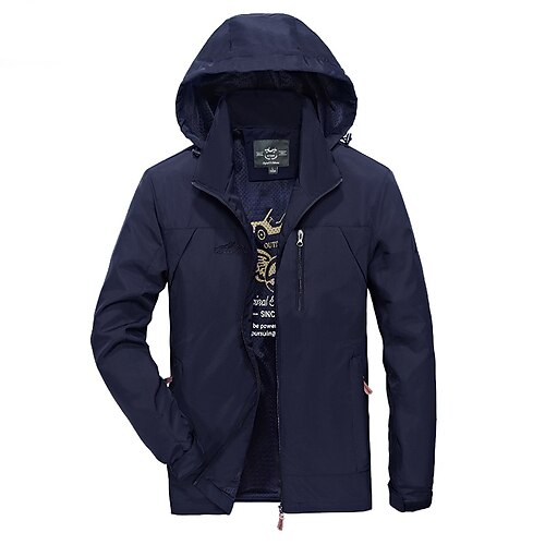 Men's Hoodie Jacket Hiking Softshell Jacket Hiking Windbreaker Summer Outdoor Quick Dry Lightweight Breathable Sweat wicking Jacket Top Hunting Fishing Climbing Military color Blue Black
Men's Hoodie Jacket Hiking Softshell Jacket Hiking Windbreaker Summer Outdoor Quick Dry Lightweight Breathable Sweat wicking Jacket Top Hunting Fishing Climbing Military color Blue Black