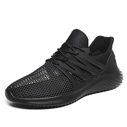 Men's Sneakers Comfort Shoes Casual Athletic Walking Shoes PU Dark Grey Black and White Black Summer
Men's Sneakers Comfort Shoes Casual Athletic Walking Shoes PU Dark Grey Black and White Black Summer