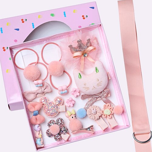 bambini neonate set 18 pezzi nuovi accessori per capelli per bambini principessa copricapo tessuto forcina per bambini tornante clip laterale gioielli all'ingrosso
bambini neonate set 18 pezzi nuovi accessori per capelli per bambini principessa copricapo tessuto forcina per bambini tornante clip laterale gioielli all'ingrosso