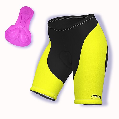 21Grams Women's Bike Shorts Cycling Shorts Bike Shorts Pants Mountain Bike MTB Road Bike Cycling Sports Patchwork 3D Pad Fast Dry Breathable Soft Yellow Polyester Spandex Clothing Apparel Bike Wear
21Grams Women's Bike Shorts Cycling Shorts Bike Shorts Pants Mountain Bike MTB Road Bike Cycling Sports Patchwork 3D Pad Fast Dry Breathable Soft Yellow Polyester Spandex Clothing Apparel Bike Wear