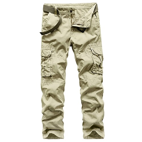 Men's Work Pants Hiking Cargo Pants Hiking Pants Trousers Solid Color Outdoor Ripstop Multi Pockets Zipper Pocket Breathable Cotton Pants / Trousers Bottoms Dark Grey Army Green Blue Khaki Black Work
Men's Work Pants Hiking Cargo Pants Hiking Pants Trousers Solid Color Outdoor Ripstop Multi Pockets Zipper Pocket Breathable Cotton Pants / Trousers Bottoms Dark Grey Army Green Blue Khaki Black Work