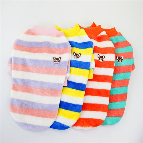 Prodotti per cani Prodotti per gatti Maglioni Color Block Strisce A strisce Da giorno Casual / quotidiano Inverno Abbigliamento per cani Vestiti del cucciolo Abiti per cani Caldo Verde Arancione Blu
Prodotti per cani Prodotti per gatti Maglioni Color Block Strisce A strisce Da giorno Casual / quotidiano Inverno Abbigliamento per cani Vestiti del cucciolo Abiti per cani Caldo Verde Arancione Blu