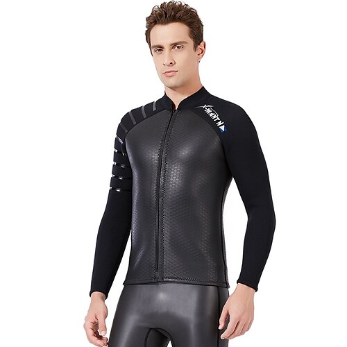 Dive&Sail Herre Våtdrakt - topp Vårdrakt - jakke 3mm SCR Neopren Jakke Hold Varm Hurtigtørkende Høy Elastisitet Langermet Forside Glidelås - Svømming Dykking Surfing Ensfarget Høst Vår Sommer
Dive&Sail Herre Våtdrakt - topp Vårdrakt - jakke 3mm SCR Neopren Jakke Hold Varm Hurtigtørkende Høy Elastisitet Langermet Forside Glidelås - Svømming Dykking Surfing Ensfarget Høst Vår Sommer