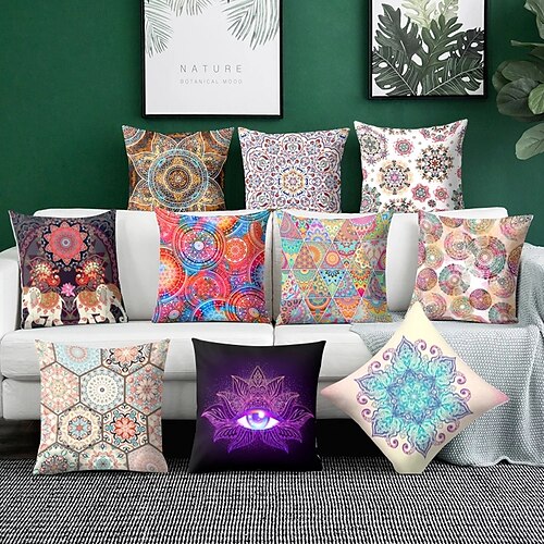 Double Side Cushion Cover 1PC Soft Decorative Square Pillowcase for Sofa bedroom Car Chair Superior Quality Outdoor Cushion for Patio Garden Farmhouse Bench Couch Faux Linen
Double Side Cushion Cover 1PC Soft Decorative Square Pillowcase for Sofa bedroom Car Chair Superior Quality Outdoor Cushion for Patio Garden Farmhouse Bench Couch Faux Linen