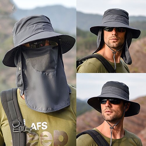 Gorro para el Sol Sombrero Bob Ala ancha Verano Al aire libre Empacable Antimosquitos Protección UV Transpirable Sombrero Nailon Amarillo Claro Gris Claro Gris oscuro para / Secado rápido
Gorro para el Sol Sombrero Bob Ala ancha Verano Al aire libre Empacable Antimosquitos Protección UV Transpirable Sombrero Nailon Amarillo Claro Gris Claro Gris oscuro para / Secado rápido