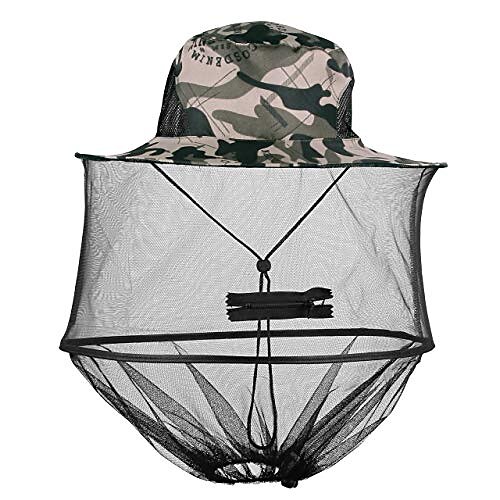 mangsen gray camouflage mosquito head net hat unisex sun hat with hidden net mesh bucket hat for outdoors fishing hiking gardening beekeeping
mangsen gray camouflage mosquito head net hat unisex sun hat with hidden net mesh bucket hat for outdoors fishing hiking gardening beekeeping