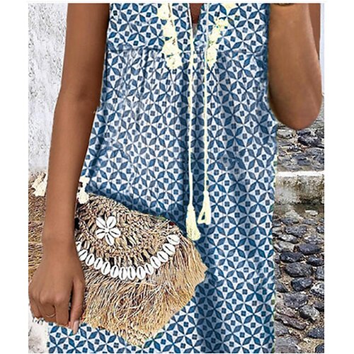 Women's Casual Dress Midi Dress Light Blue Green Sleeveless Spring Summer S M L XL XXL
Women's Casual Dress Midi Dress Light Blue Green Sleeveless Spring Summer S M L XL XXL