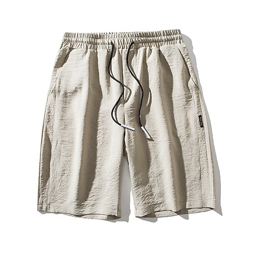 Men's Casual Sports Shorts Elastic Drawstring Design Short Pants Leisure Sports Gym Stretchy Solid Color Breathable Soft Mid Waist Black Light Green Khaki Light Grey XL XXL 3XL 4XL / Summer
Men's Casual Sports Shorts Elastic Drawstring Design Short Pants Leisure Sports Gym Stretchy Solid Color Breathable Soft Mid Waist Black Light Green Khaki Light Grey XL XXL 3XL 4XL / Summer
