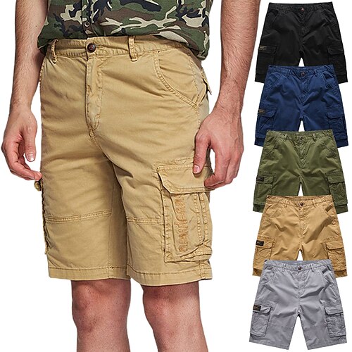 Men's Hiking Shorts Hiking Cargo Shorts Military Summer Outdoor 10 Regular Fit Ripstop Quick Dry Multi Pockets Breathable Cotton Knee Length Bottoms Yellow Army Green Grey Black Dark Blue Work
Men's Hiking Shorts Hiking Cargo Shorts Military Summer Outdoor 10 Regular Fit Ripstop Quick Dry Multi Pockets Breathable Cotton Knee Length Bottoms Yellow Army Green Grey Black Dark Blue Work