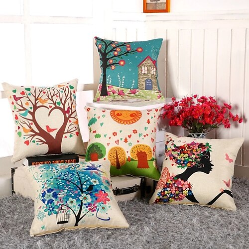 Double Side Cushion Cover 1PC Soft Decorative Square Throw Pillow Cover Cushion Case Faux Linen Pillowcase for Sofa Bedroom Superior Quality Machine Washable
Double Side Cushion Cover 1PC Soft Decorative Square Throw Pillow Cover Cushion Case Faux Linen Pillowcase for Sofa Bedroom Superior Quality Machine Washable