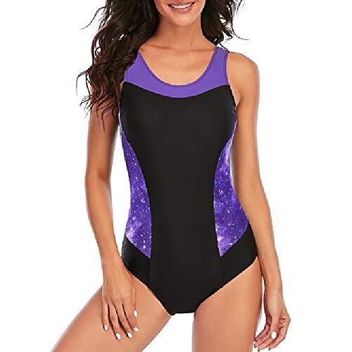 girls swimsuit athletic bathing suits tummy control one-piece women's swimwear training sport womans one piece swimsuit purple stars us 10-12
girls swimsuit athletic bathing suits tummy control one-piece women's swimwear training sport womans one piece swimsuit purple stars us 10-12