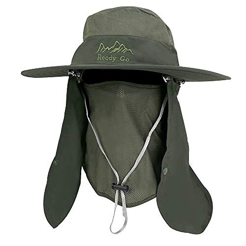 outdoor fishing hat sun cap,upf 50 protection waterproof fishing cap (army green)
outdoor fishing hat sun cap,upf 50 protection waterproof fishing cap (army green)