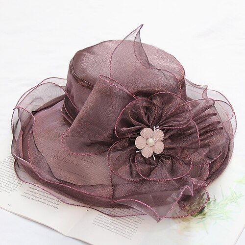 Women's Chic Modern Bucket Hat Sun Hat Party Dailywear Holiday Floral Floral Purple Pink Hat Portable Windproof Comfort
Women's Chic Modern Bucket Hat Sun Hat Party Dailywear Holiday Floral Floral Purple Pink Hat Portable Windproof Comfort