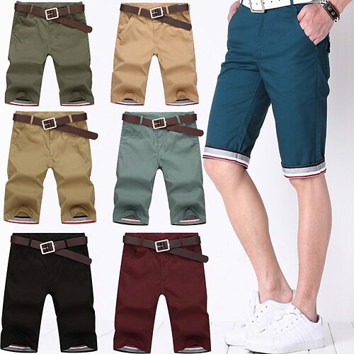 Herre Chino Shorts Bermudashorts Arbeidshorts Lomme عادي Komfort Anvendelig Knelengde Avslappet Daglig Ferie 100 % bomull Gatemote Stilfull Mørk kaki Militærgrønn
Herre Chino Shorts Bermudashorts Arbeidshorts Lomme عادي Komfort Anvendelig Knelengde Avslappet Daglig Ferie 100 % bomull Gatemote Stilfull Mørk kaki Militærgrønn