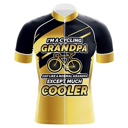 21Grams Men's Cycling Jersey Short Sleeve Bike Jersey Top with 3 Rear Pockets Mountain Bike MTB Road Bike Cycling Breathable Quick Dry Moisture Wicking Soft Yellow Graphic Polyester Spandex Sports
21Grams Men's Cycling Jersey Short Sleeve Bike Jersey Top with 3 Rear Pockets Mountain Bike MTB Road Bike Cycling Breathable Quick Dry Moisture Wicking Soft Yellow Graphic Polyester Spandex Sports