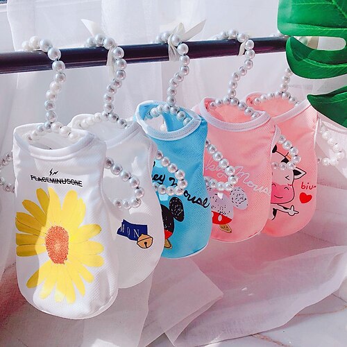 Dog Cat Vest Daisy Elegant Adorable Cute Dailywear Casual / Daily Dog Clothes Puppy Clothes Dog Outfits Breathable White Pearl Pink Yellow Costume for Girl and Boy Dog Polyester XS S M L XL XXL
Dog Cat Vest Daisy Elegant Adorable Cute Dailywear Casual / Daily Dog Clothes Puppy Clothes Dog Outfits Breathable White Pearl Pink Yellow Costume for Girl and Boy Dog Polyester XS S M L XL XXL