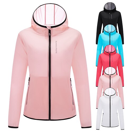 Men's Women's UPF 50 UV Sun Protection Zip Up Hoodie Long Sleeve Fishing Running Hiking Jacket Windbreaker Summer Outdoor Quick Dry Lightweight Breathable Outerwear Trench Coat Top Camping Climbing
Men's Women's UPF 50 UV Sun Protection Zip Up Hoodie Long Sleeve Fishing Running Hiking Jacket Windbreaker Summer Outdoor Quick Dry Lightweight Breathable Outerwear Trench Coat Top Camping Climbing