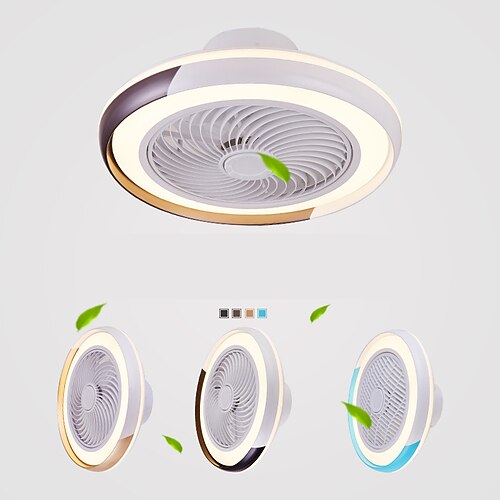 LED Ceiling Fan Light Modern Black Coffee Gold Blue 48 cm Dimmable Circle Design Ceiling Fan PVC Modern Style Classic Stylish Painted Finishes 110-120V 220-240V
LED Ceiling Fan Light Modern Black Coffee Gold Blue 48 cm Dimmable Circle Design Ceiling Fan PVC Modern Style Classic Stylish Painted Finishes 110-120V 220-240V