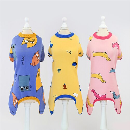 Dog Cat Dog clothes Color Block Animal Cute Sweet Dailywear Casual / Daily Winter Dog Clothes Puppy Clothes Dog Outfits Warm Yellow Blue Pink Costume for Girl and Boy Dog Polyester Cotton S M L XL XXL
Dog Cat Dog clothes Color Block Animal Cute Sweet Dailywear Casual / Daily Winter Dog Clothes Puppy Clothes Dog Outfits Warm Yellow Blue Pink Costume for Girl and Boy Dog Polyester Cotton S M L XL XXL