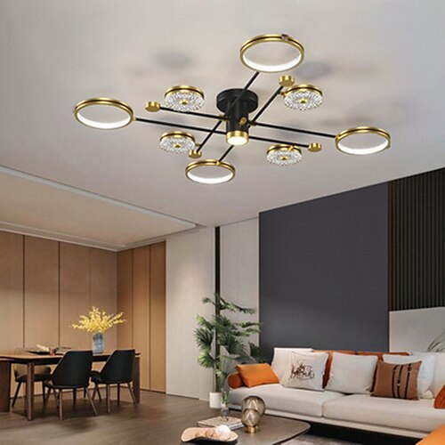 Pendant Light 120 cm Circle Design Flush Mount Lights Aluminum Artistic Style Modern Style Stylish Painted Finishes Artistic Modern 220-240V
Pendant Light 120 cm Circle Design Flush Mount Lights Aluminum Artistic Style Modern Style Stylish Painted Finishes Artistic Modern 220-240V