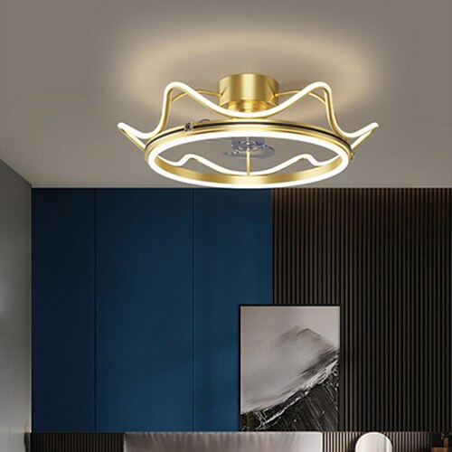 Ceiling Light 50 60 cm Circle Design Ceiling Fan Metal Modern Style Stylish Crown Painted Finishes LED Modern 220-240V
Ceiling Light 50 60 cm Circle Design Ceiling Fan Metal Modern Style Stylish Crown Painted Finishes LED Modern 220-240V