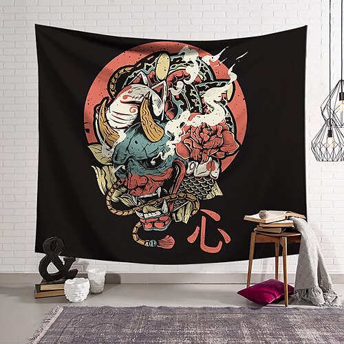 Style japonais grande tapisserie murale art décor couverture rideau suspendu maison chambre salon décoration
Style japonais grande tapisserie murale art décor couverture rideau suspendu maison chambre salon décoration