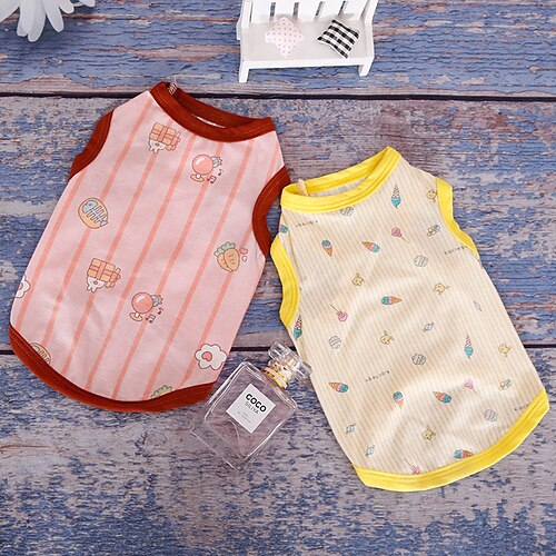 Dog Cat Vest Elegant Adorable Cute Dailywear Casual / Daily Dog Clothes Puppy Clothes Dog Outfits Breathable Pearl Pink Yellow Costume for Girl and Boy Dog Cotton XS S M L XL
Dog Cat Vest Elegant Adorable Cute Dailywear Casual / Daily Dog Clothes Puppy Clothes Dog Outfits Breathable Pearl Pink Yellow Costume for Girl and Boy Dog Cotton XS S M L XL