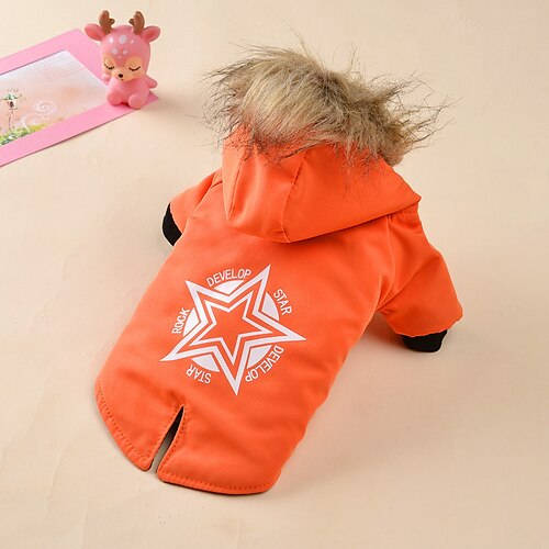 Dog Jumpsuit Quotes & Sayings Stars Leisure For Indoor and Outdoor Use Casual / Daily Outdoor Winter Dog Clothes Puppy Clothes Dog Outfits Warm Orange Blue Costume for Girl and Boy Dog Polyester XS S
Dog Jumpsuit Quotes & Sayings Stars Leisure For Indoor and Outdoor Use Casual / Daily Outdoor Winter Dog Clothes Puppy Clothes Dog Outfits Warm Orange Blue Costume for Girl and Boy Dog Polyester XS S