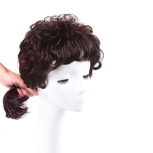 Women's Human Hair Toupees Curly Machine Made Soft / Party / Women Party / Evening / Daily Wear / Vacation 
Women's Human Hair Toupees Curly Machine Made Soft / Party / Women Party / Evening / Daily Wear / Vacation
