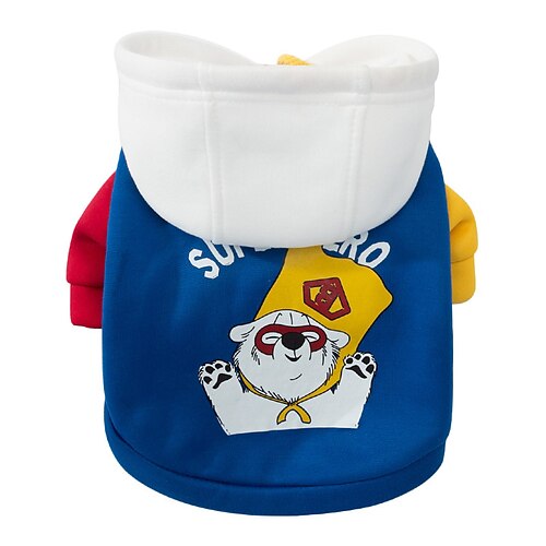 Dog Costume Dog clothes Cartoon Leisure For Indoor and Outdoor Use Casual / Daily Outdoor Winter Dog Clothes Puppy Clothes Dog Outfits Warm Blue / Yellow Costume for Girl and Boy Dog Padded Fabric S
Dog Costume Dog clothes Cartoon Leisure For Indoor and Outdoor Use Casual / Daily Outdoor Winter Dog Clothes Puppy Clothes Dog Outfits Warm Blue / Yellow Costume for Girl and Boy Dog Padded Fabric S