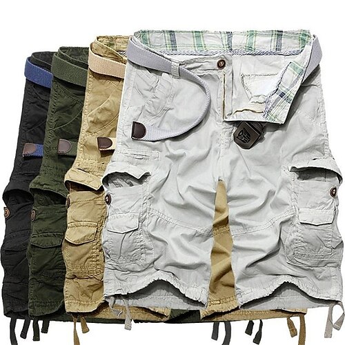 Men's Stylish Sporty Shorts Tactical Cargo Cargo Shorts Pocket Knee Length Pants Daily Sports Micro-elastic Solid Color Denim Comfort Mid Waist ArmyGreen Black Khaki Light Grey S M L XL XXL
Men's Stylish Sporty Shorts Tactical Cargo Cargo Shorts Pocket Knee Length Pants Daily Sports Micro-elastic Solid Color Denim Comfort Mid Waist ArmyGreen Black Khaki Light Grey S M L XL XXL