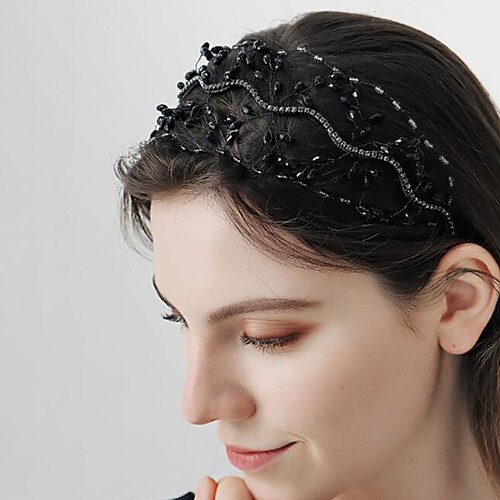 Cerchietti Accessori per capelli Strass Matrimonio Festa / Serata Retrò Dolce Con Brillantini Cristallo / strass Copricapo Copricapo
Cerchietti Accessori per capelli Strass Matrimonio Festa / Serata Retrò Dolce Con Brillantini Cristallo / strass Copricapo Copricapo