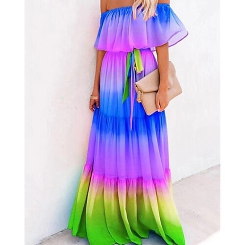 Women's Casual Dress Swing Dress Long Dress Maxi Dress Blue Pink Yellow Sleeveless Floral Spring Summer Cold Shoulder S M L XL XXL
Women's Casual Dress Swing Dress Long Dress Maxi Dress Blue Pink Yellow Sleeveless Floral Spring Summer Cold Shoulder S M L XL XXL