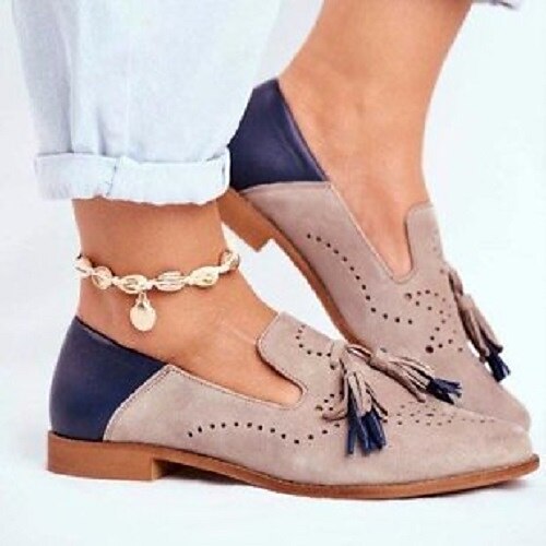 Women's Loafers & Slip-Ons Loafers Tassel Loafers Tassel Shoes Tassel Chunky Heel Round Toe Vintage PU Loafer Color Block Light Pink
Women's Loafers & Slip-Ons Loafers Tassel Loafers Tassel Shoes Tassel Chunky Heel Round Toe Vintage PU Loafer Color Block Light Pink
