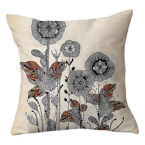Garden Pastoral Double Side Cushion Cover 1PC Soft Decorative Square Throw Pillow Cover Cushion Case Pillowcase for Sofa Bedroom Livingroom Outdoor Superior Quality Machine Washable Outdoor Cushion for Sofa Couch Bed Chair
Garden Pastoral Double Side Cushion Cover 1PC Soft Decorative Square Throw Pillow Cover Cushion Case Pillowcase for Sofa Bedroom Livingroom Outdoor Superior Quality Machine Washable Outdoor Cushion for Sofa Couch Bed Chair