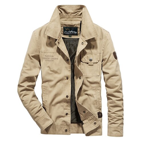 Men's Hiking Jacket Hiking Windbreaker Military Tactical Jacket Outdoor Quick Dry Lightweight Breathable Sweat wicking Outerwear Coat Top Hunting Fishing Climbing Sapphire khaki Army Green
Men's Hiking Jacket Hiking Windbreaker Military Tactical Jacket Outdoor Quick Dry Lightweight Breathable Sweat wicking Outerwear Coat Top Hunting Fishing Climbing Sapphire khaki Army Green