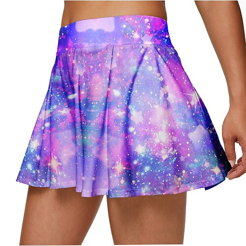 Per donna Gonna da corsa Gonna da tennis Tasche laterali Stampa 3D Vita alta Pantaloncini / Cosciali Sportivo Athleisure Traspirante Traspirazione umidità Morbido Fitness Allenamento in palestra Corsa
Per donna Gonna da corsa Gonna da tennis Tasche laterali Stampa 3D Vita alta Pantaloncini / Cosciali Sportivo Athleisure Traspirante Traspirazione umidità Morbido Fitness Allenamento in palestra Corsa