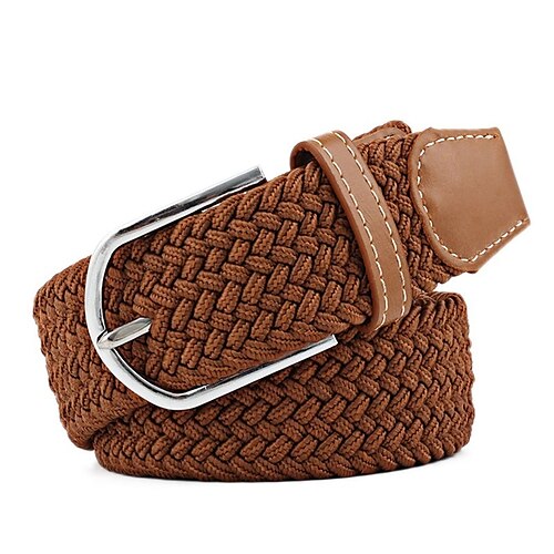 Men's Belt Knit Yellow Army Green Light Brown Royal Blue Light Blue Designer Belts Camping & Hiking Solid Colored
Men's Belt Knit Yellow Army Green Light Brown Royal Blue Light Blue Designer Belts Camping & Hiking Solid Colored