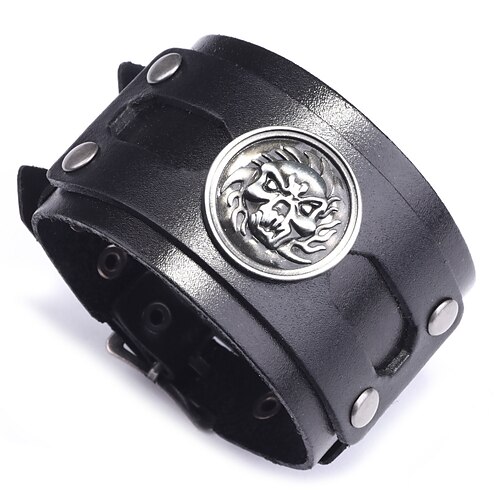fashion jewelry alloy cowhide bracelet fashion creative retro wide leather bracelet
fashion jewelry alloy cowhide bracelet fashion creative retro wide leather bracelet
