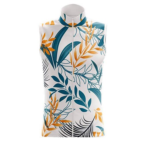 21Grams Women's Cycling Jersey Sleeveless Bike Jersey Top with 3 Rear Pockets Mountain Bike MTB Road Bike Cycling Fast Dry Breathable Soft Back Pocket White Leaf Floral Botanical Polyester Spandex
21Grams Women's Cycling Jersey Sleeveless Bike Jersey Top with 3 Rear Pockets Mountain Bike MTB Road Bike Cycling Fast Dry Breathable Soft Back Pocket White Leaf Floral Botanical Polyester Spandex