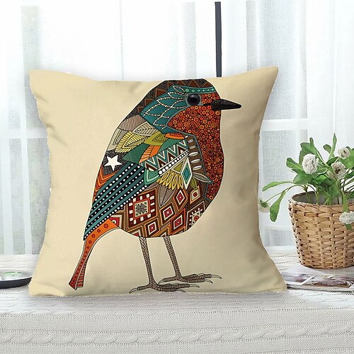 

Pastoral Double Side Cushion Cover 1PC Soft Decorative Square Throw Pillow Cover Cushion Case Pillowcase for Bedroom Livingroom Superior Quality Machine Washable Outdoor Cushion for Sofa Couch Bed Chair Garden Theme